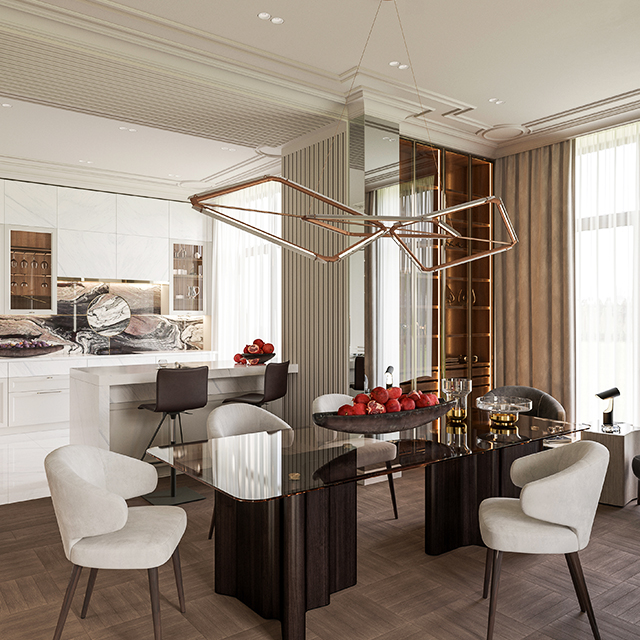 檳城天使風格全屋定制效果圖