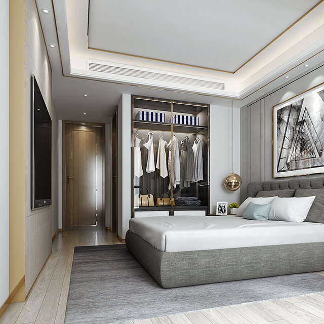 瓊瑤漿風格定制衣柜效果圖