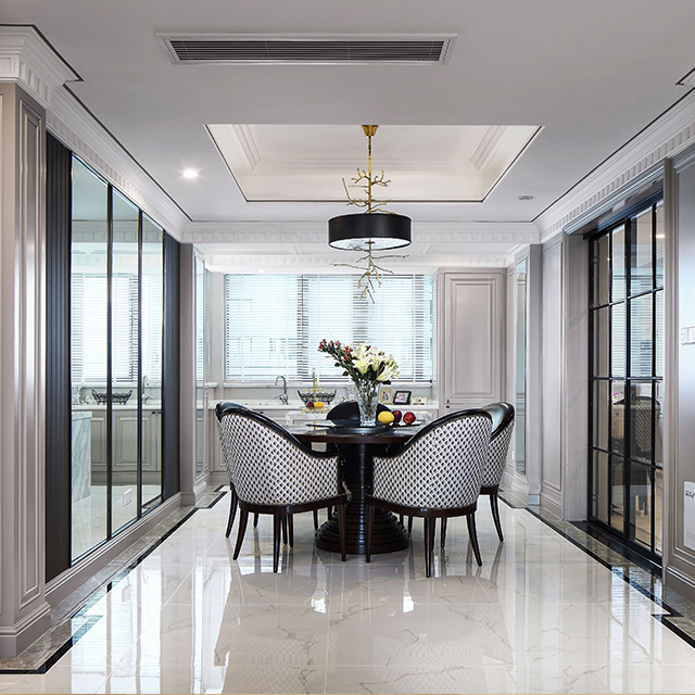 塞班島風格護墻板效果圖