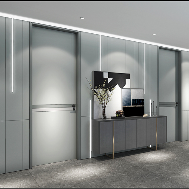 阿爾加維風格品牌木門效果圖