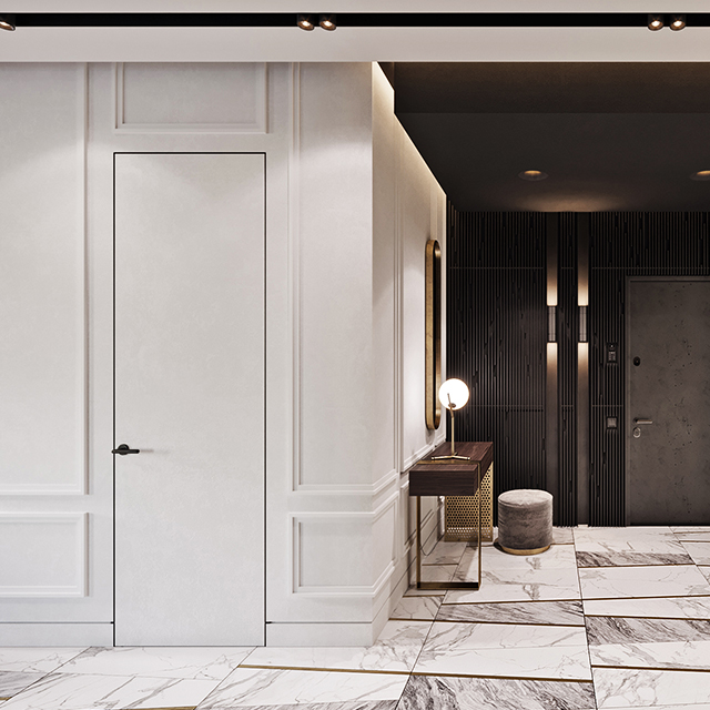 勃蘭登堡風格品牌木門效果圖